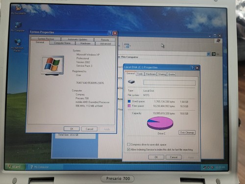 Vintage compaq presario 700 - compaq,