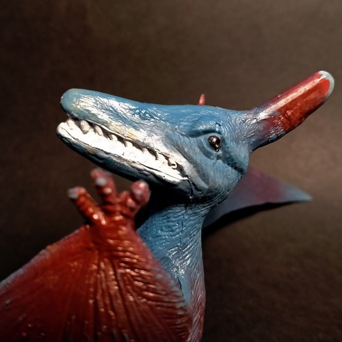 Pteranodonte gomma vintage - pteranodonte, in