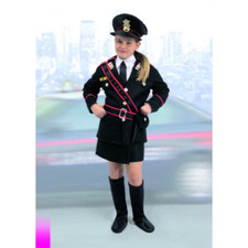 COSTUME CARABINIERE DONNA  5/7 ANNI CARNEVALE