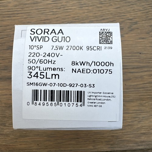 Soraa vivid gu10 gradi 5w - gu10, 7,5w