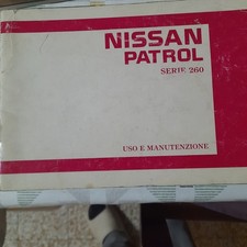 Libretto Istruzioni Nissan PATROL