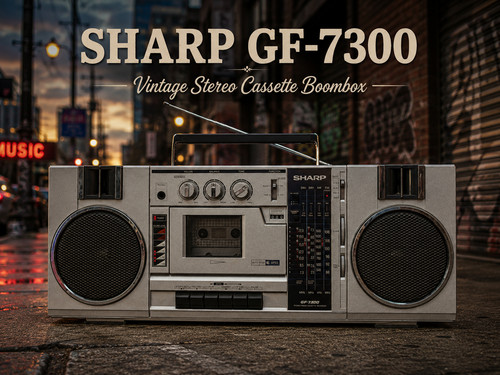 Sharp 7300 rare - sharp, gf-7300