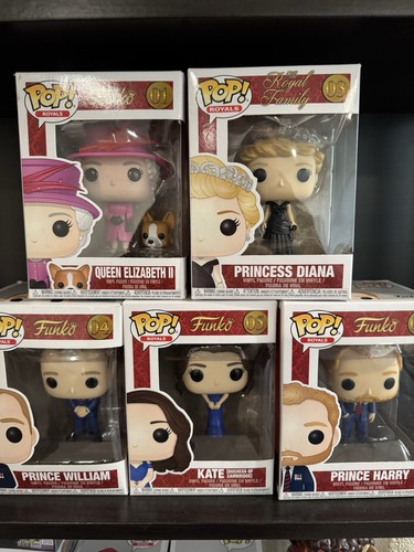 Funko pop royal family set - family,