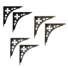 Coppia di staffe per mensole