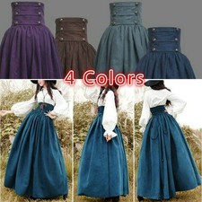 Gonna medievale elegante vita