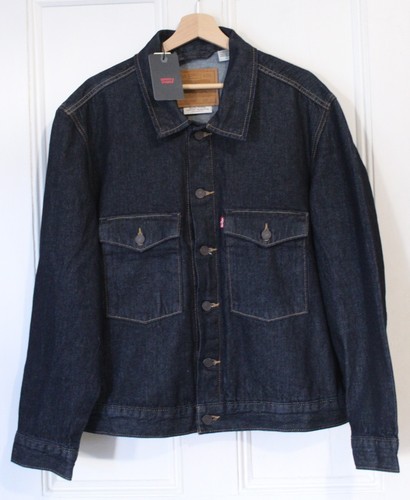 Giacca camionista blu levi - giacca,