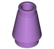Lego Cone 1 x 1 with Top Groove-4589b-scelta colori-color choice