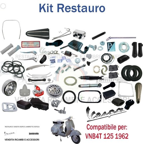Kit restauro vespa 125 - 125,