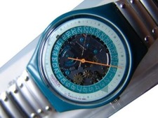 Swatch Gent Flexband GG403 Steel Lite - small - Collezione 24 sett. 1992