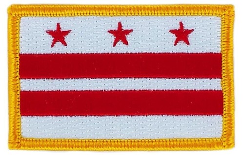 Patch toppa ricamata bandiera - toppa,