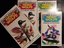 Cofanetto NERO WOLFE REX STOUT Volumi 1,2 e 3 Libri