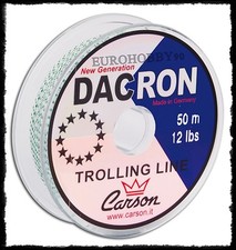 TRECCIATO PER TERMINALI DA CARPFISHING DACRON ORIGINALE TRECCIA MONTATURE CARPA