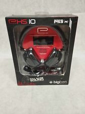 Casque HS 10 Noir Rouge Neuf