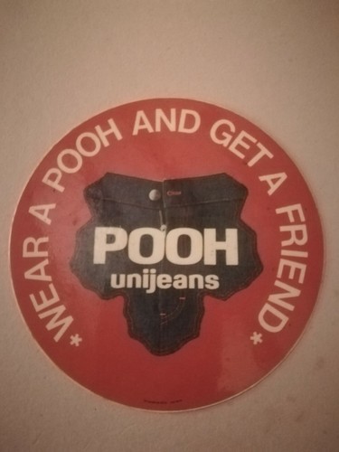 Adesivo originale vintage anni