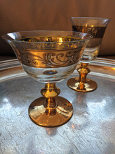 2 BICCHIERI CRISTALLO MURANO