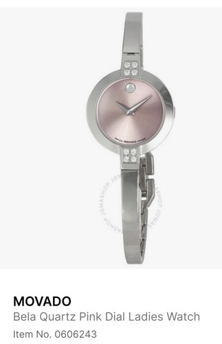 Movado bela quartz 0606243 - movado,