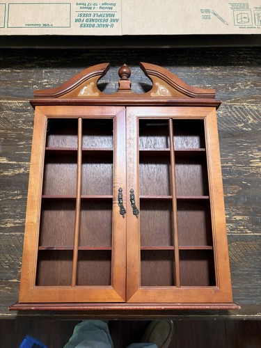 Vetrina antica legno da - legno,
