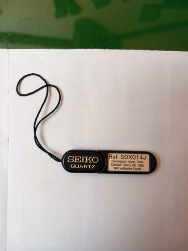 Cartellino seiko orologio - cartellino,