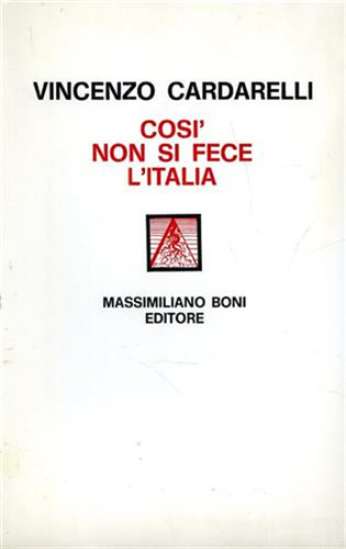 Cardarelli vincenzo così - cardarelli,vincenzo.,