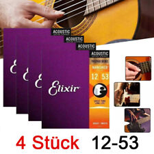 4 pz Elixir Corde Chitarra