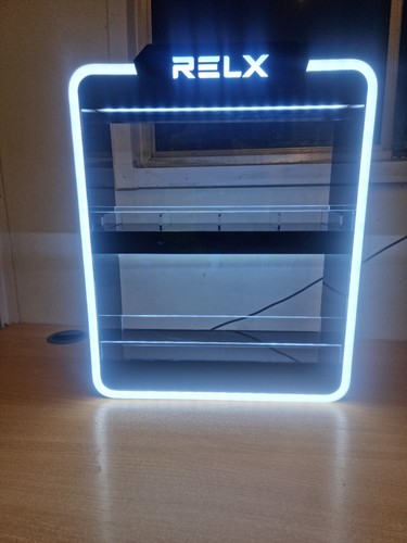 Relx vetrina vape led per - led,