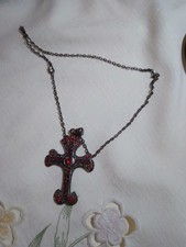 Croce ciondolo con - con, catena
