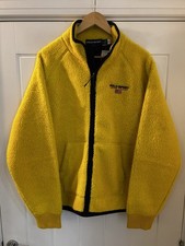Giacca Uomo Polo Sport Ralph Lauren Large - Giacca Pile Giallo Legato