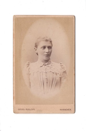 Foto cdv ritratto donna - ritratto, di