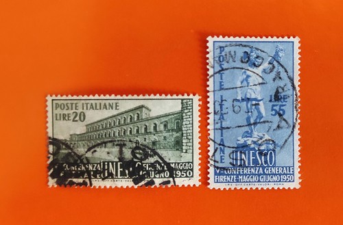 Francobolli italia 1950 serie - italia,