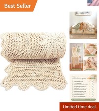 Coperta Boho all'uncinetto