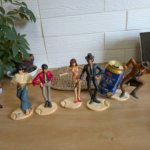 Set figurine lupine - 5, il