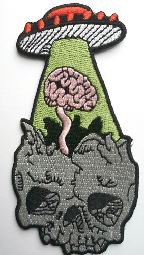 Patch ufo alieno ricamata - patch,