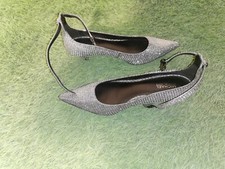 MICHAEL KORS SCARPE SANDALO DECOLTEE  N 35, 5 COLORE ARGENTO