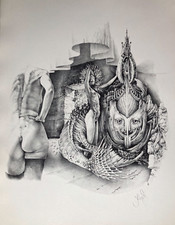 Gérard Gachet lithographie