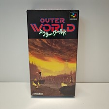 OUTER WORLD SUPER FAMICOM SNES