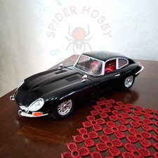 JAGUAR E TYPE 1/18 NERA DIABOLIK BBURAGO SCALA 1:18 COUPE 1961 CUSTOM BLACK RARA