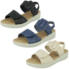 Sandali Mule Bassi Eaze Da Donna Con Cinturino Chunky *F1R2080*