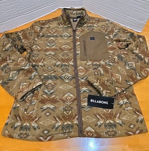 Giacca pile billabong aztec - giacca,