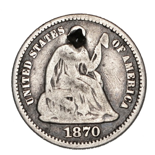 Usa half dime - half, liberty
