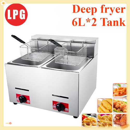 Friggitrice gpl commerciale - friggitrice, 6l