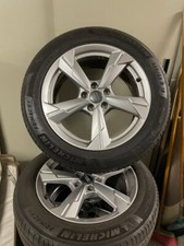 cerchi lega 18 originali audi a6 gommati 225 /55/18 michelin 