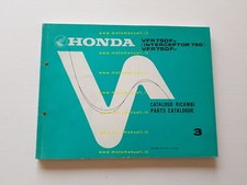 HONDA VFR 750 F - Interceptor 1986 catalogo ricambi italiano originale