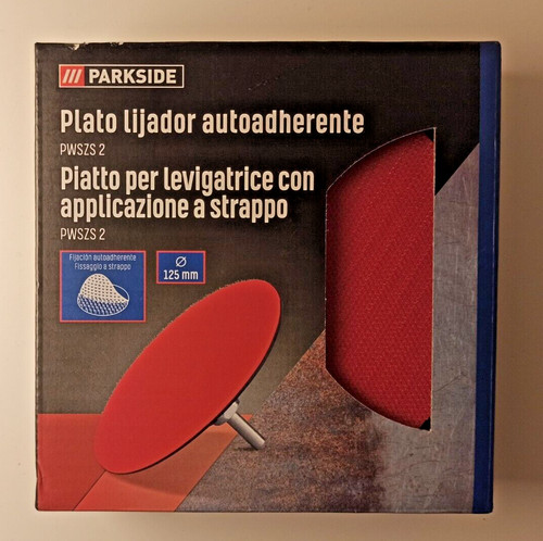Piatto per levigatrice - piatto,