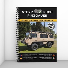 STEYR PUCH PINZGAUER : Libretto Di Restauro E Manutenzione - CONSEGNA GRATUITA
