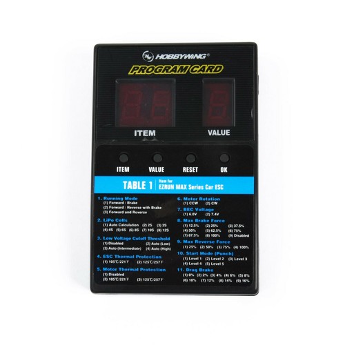 Hobbywing led programmatore - hobbywing,