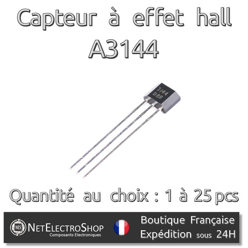 A3144 capteur effet - a3144,