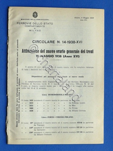 Ferrovie circolare 14 - ferrovie, n°