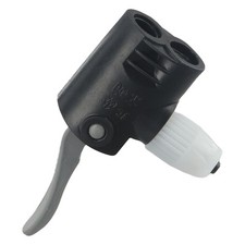 Versatile clip ugello per gonfiatore bici con valvola adattatore pompa binario d