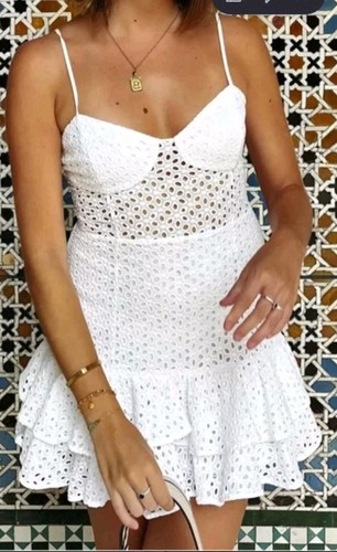 Mini abito zara bianco - abito,
