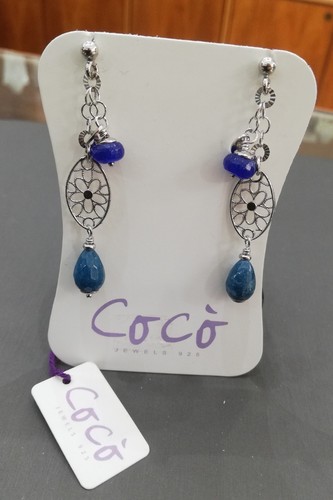 Orecchini coco argento - argento, a925